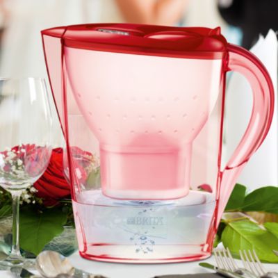 BRITA Marella Rose Rouge 2,4 l + 1 cartouche MAXTRA